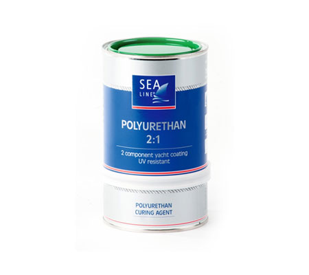 NOUVEAUTÉ Peinture polyuréthane pour yacht de couleur verte.