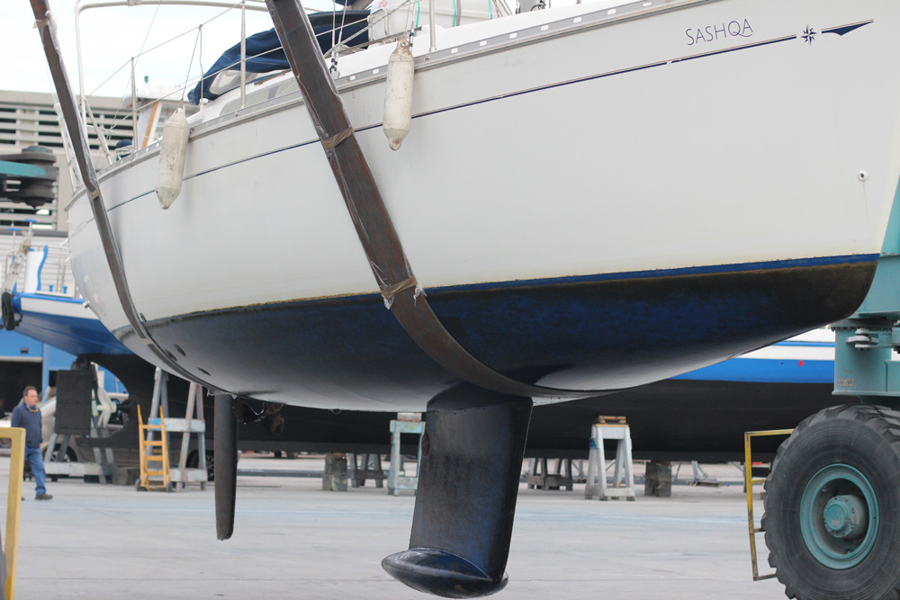 Antifouling miesiecy na Morzu Srodziemnym