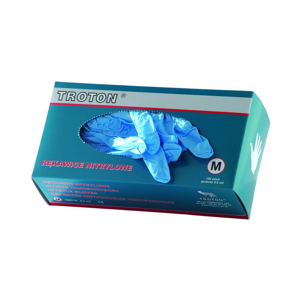 Disposable nitrile gloves